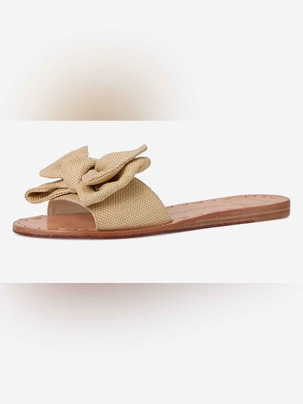 Dolce Vita- NEW! Women's Bow Slide Sandals in natural